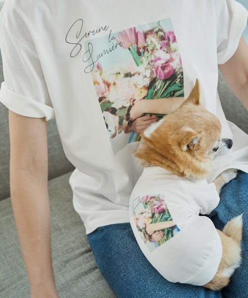 ROPE' PICNIC（ロペ ピクニック） 犬 服 「DOG」RENU photo Tee/UV