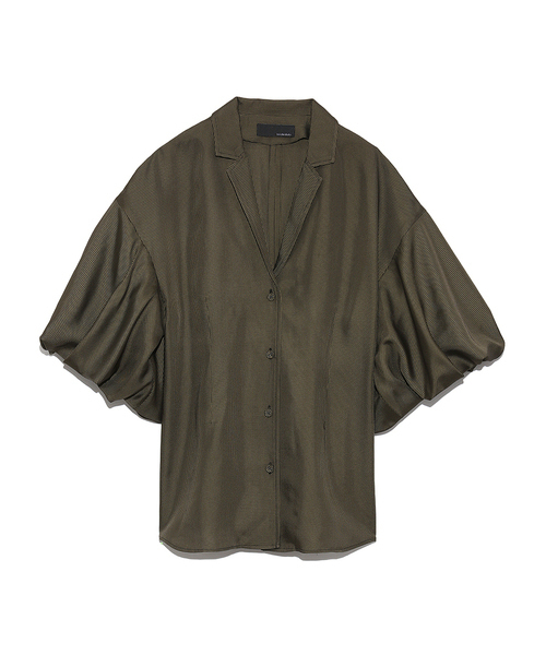 「styling/」 半袖ブラウス FREE グリーン レディース_画像5