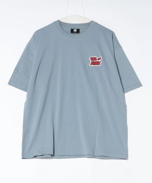 tシャツ 「公式」トムとジェリー ワッペン＆PUアップリケTシャツ