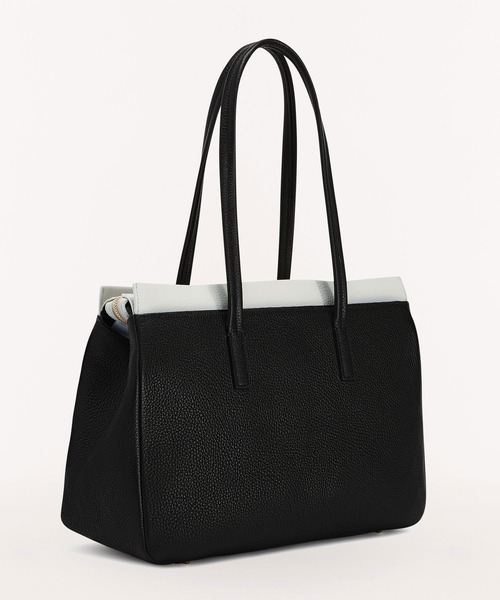 FURLA（フルラ） トートバッグ ONE SIZE ブラック×ホワイト レディース 