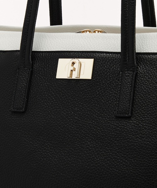 FURLA（フルラ） トートバッグ ONE SIZE ブラック×ホワイト レディース 