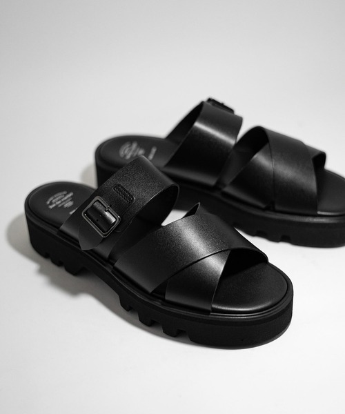 foot the coacher（フットザコーチャー） サンダル CROSS BELT SANDALS