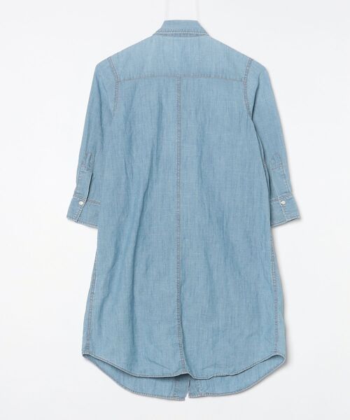 「Neukoln」 シャツワンピース - ブルー レディース_画像2