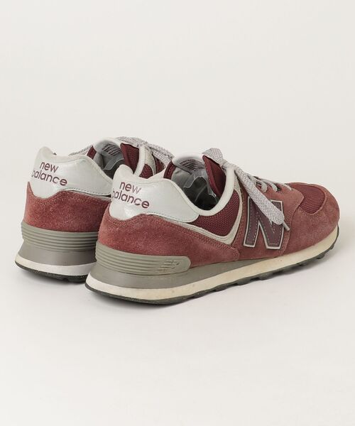 「New Balance」 ローカットスニーカー 29.0cm バーガンディー メンズ_画像2