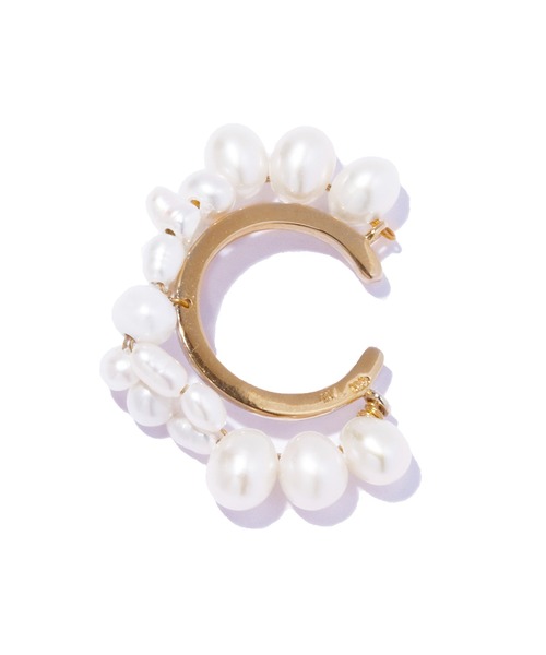イヤーカフ 「les bon bon」uneven earcuff/アンイーヴン イヤーカフ BOB954 レディースの画像