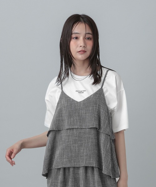 サロペット オーバーオール MATINEE LINE/カラミリネンライクサロペット/670042 レディースの画像