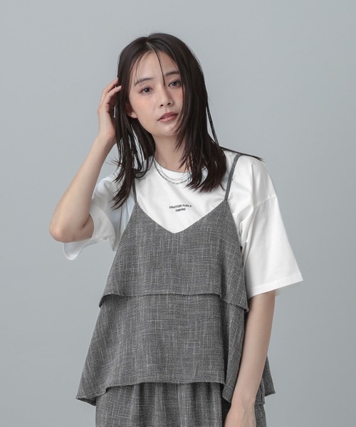 サロペット オーバーオール MATINEE LINE/カラミリネンライクサロペット/670042 レディースの画像
