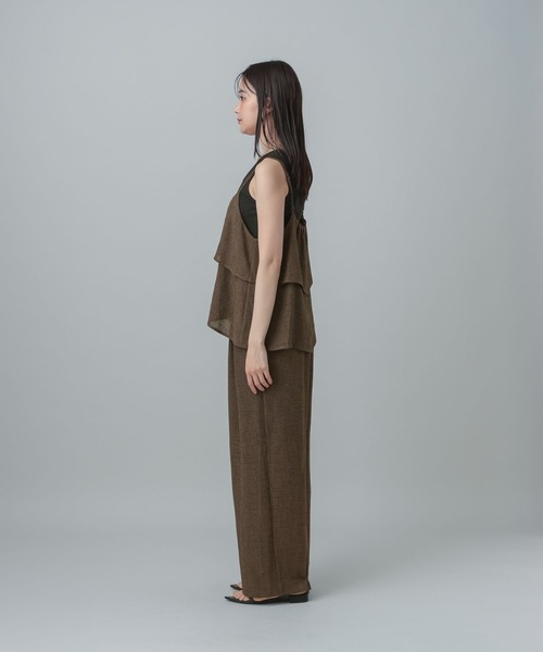 サロペット オーバーオール MATINEE LINE/カラミリネンライクサロペット/670042 レディースの画像