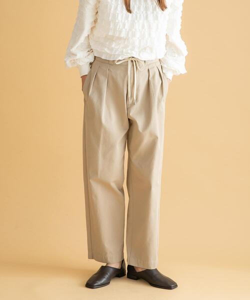 「URBAN RESEARCH Sonny Label」 チノパンツ LARGE ベージュ レディース_画像4
