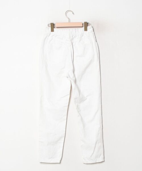 「GLOBAL WORK」 デニムパンツ S ホワイト レディース_画像2