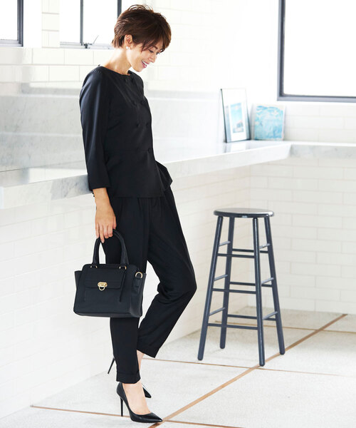 「DRESS LAB」 セットアップ L ブラック レディース_画像8
