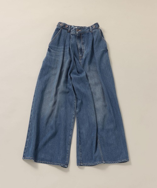 「niko and...」 デニムパンツ M ブルー レディース_画像3