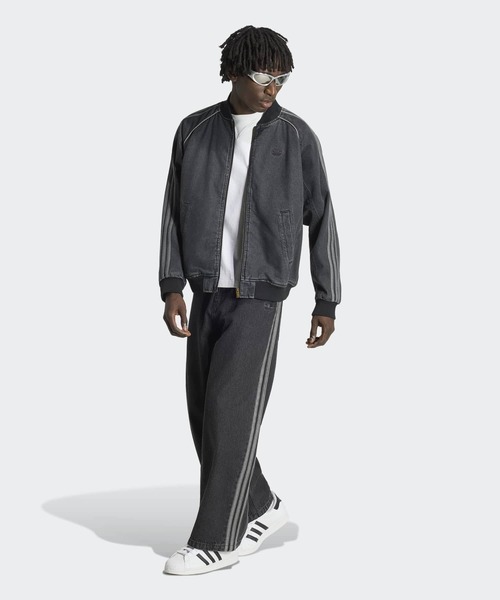 adidas（アディダス） デニムジャケット gジャン SST デニム トラック