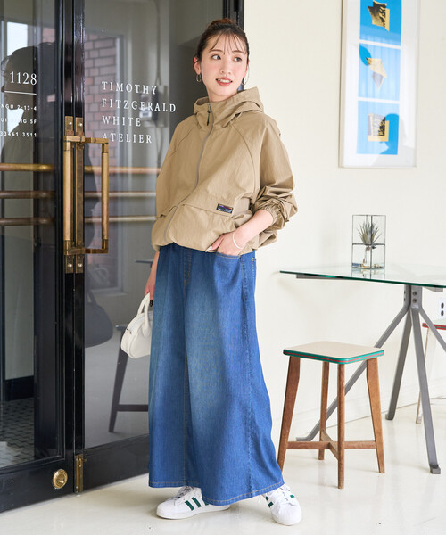 「FREAK'S STORE」 ロングスカート MEDIUM ブラック レディース_画像3