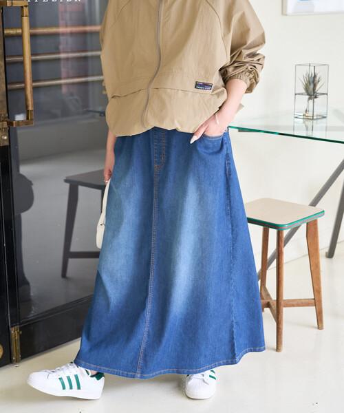 「FREAK'S STORE」 ロングスカート MEDIUM ブラック レディース_画像5