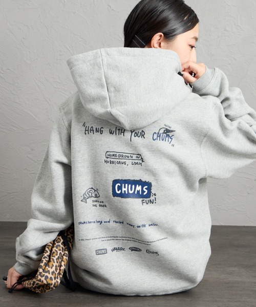 CHUMS（チャムス） パーカー 裏起毛 「WEB限定」「CHUMS/チャムス
