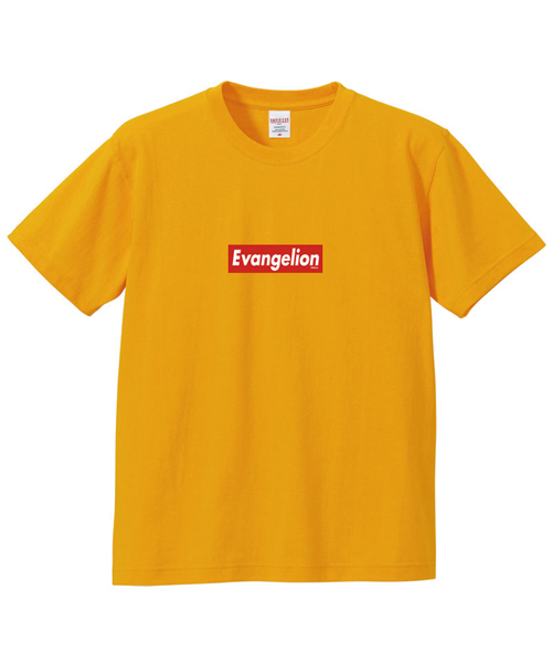 RADIO EVA tシャツ RADIO EVA 385 EVANGELION BOX LOGO T-Shirt メンズ 