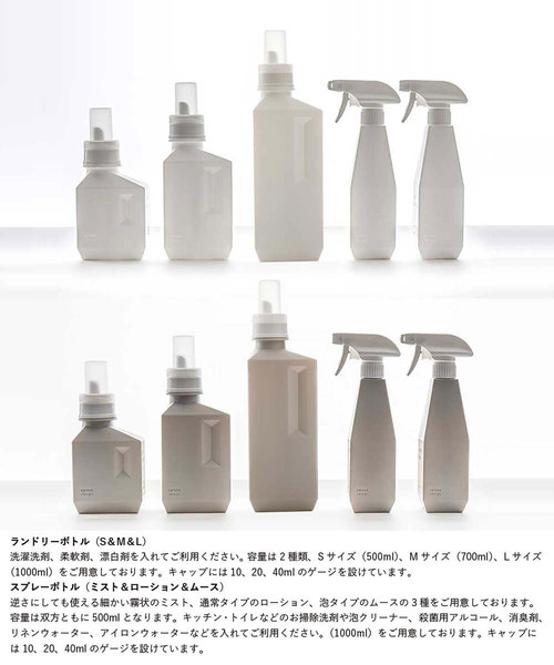 ランドリーグッズ b2c スプレーボトル用ラベルシール|ピクトタイプ|ZOZOTOWN |06
