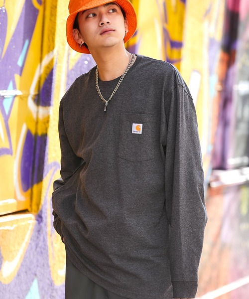 tシャツ carhartt(カーハート) Workwear Pocket Long-Sleeve T-Shirts ポケットロングTシャツ トップス | Carhartt | 18