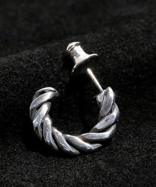 シルバー925 クリスタルカットピアス(片耳用) HARIM ハリム / Good pierce L RP シルバー925グッドピアス