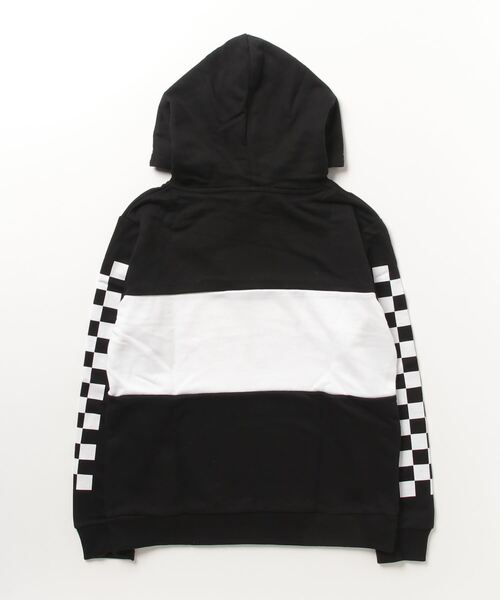 セット売り パーカー ジャケット STYLEBLOCK パーカー 切り替え配色ロゴプリントスウェットパーカー