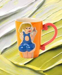 メロディーレーン　マグカップ オンラインストア販売]BEAMS リサイクルセラミックマグ Pennant