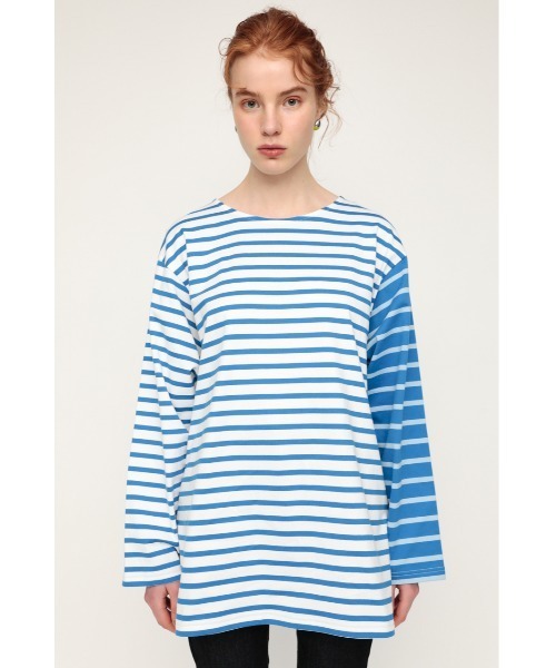 prada blue border l/s archive ボーダー ロンt prada blue border l/s archive ボーダー ロンt prada blue border l/s