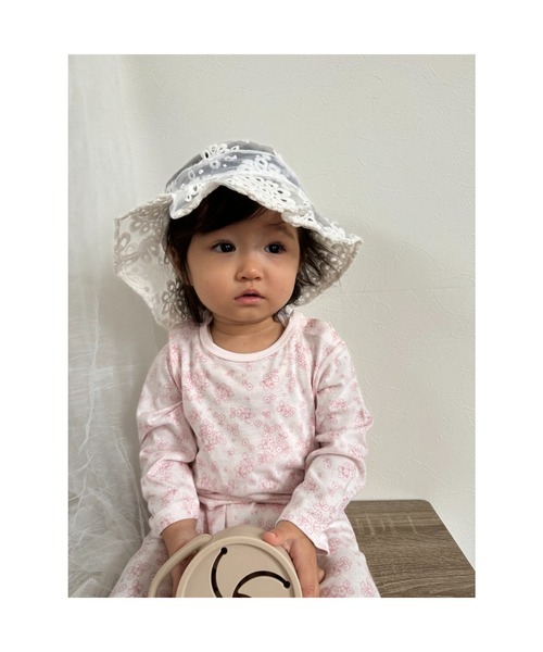 kids zoo ベビー服 ロンパース 小花柄・恐竜柄Tオール・ロンパース