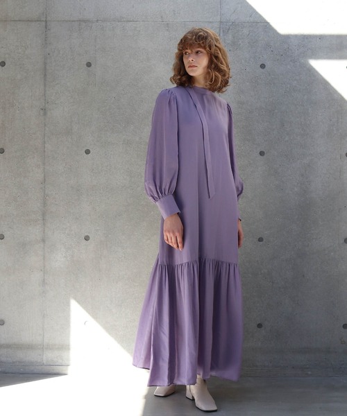 DRESSLAVE（ドレスレイブ） ワンピース cupra wool washer maxi dress