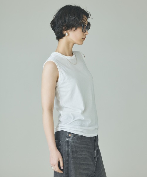 tシャツ Curensology(カレンソロジー)/「5AWARENESS」ノースリーブTシャツ レディースの画像