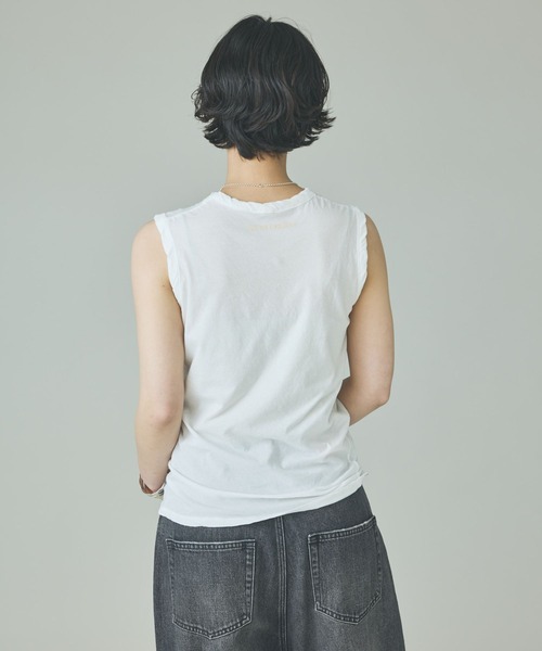 tシャツ Curensology(カレンソロジー)/「5AWARENESS」ノースリーブTシャツ レディースの画像