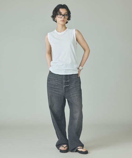 tシャツ Curensology(カレンソロジー)/「5AWARENESS」ノースリーブTシャツ レディースの画像