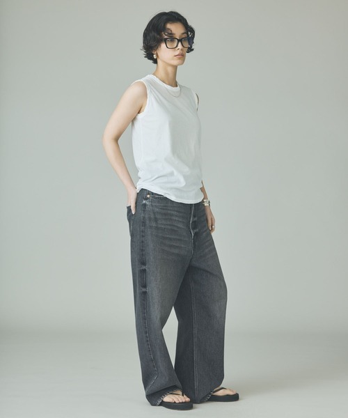 tシャツ Curensology(カレンソロジー)/「5AWARENESS」ノースリーブTシャツ レディースの画像