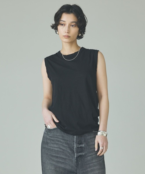 tシャツ Curensology(カレンソロジー)/「5AWARENESS」ノースリーブTシャツ レディースの画像