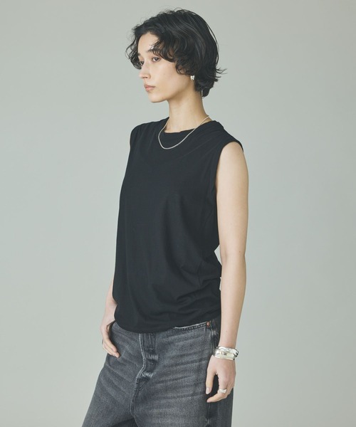 tシャツ Curensology(カレンソロジー)/「5AWARENESS」ノースリーブTシャツ レディースの画像