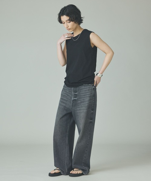 tシャツ Curensology(カレンソロジー)/「5AWARENESS」ノースリーブTシャツ レディースの画像