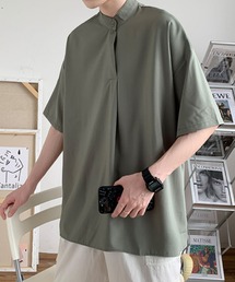 SOPHNET. スタンドカラーシャツ B.R.U シャツ スタンドカラーワイドシャツ メンズ : ZOZOTOWN