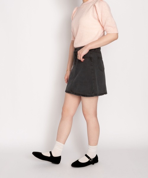 【関税込み】KNWLS ブラウン Shiv デニム ミニスカート KNWLS Shiv Mini Skirt | Brown | FARFETCH UZ