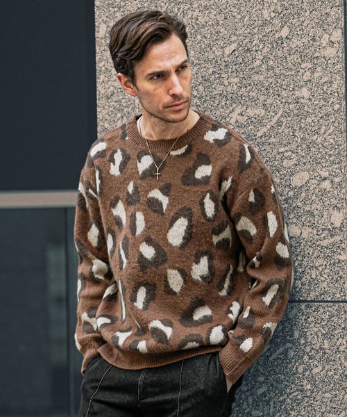 SOMEDIFF（サムディフ） セーター ニット 「SOMEDIFF」モヘアタッチ