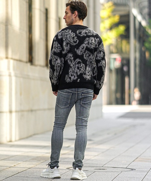 SOMEDIFF（サムディフ） セーター ニット 「SOMEDIFF」モヘアタッチ