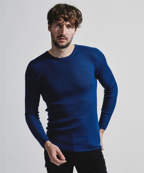 5351 POUR LES HOMMES セーター ニット ホールガーメント Vネック