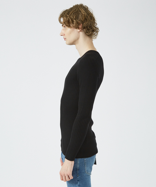 トップス 5351 V NECK KNIT 5351 POUR LES HOMMES セーター ニット ホールガーメント Vネック