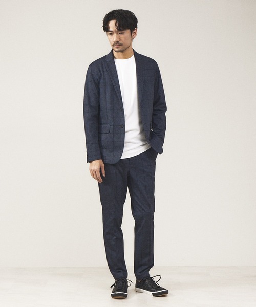 ABAHOUSE GRAY」 セットアップ 44 ブルー系その他2 メンズ