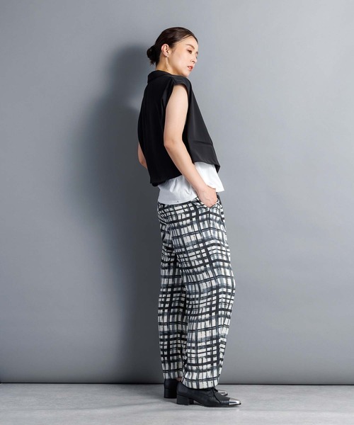 Anside ベスト ジレ アシメショートジレ レディース : ZOZOTOWN