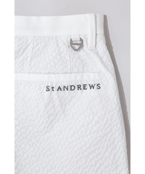 St ANDREWS パンツ 「St ANDREWS」サッカーストライプストレッチ