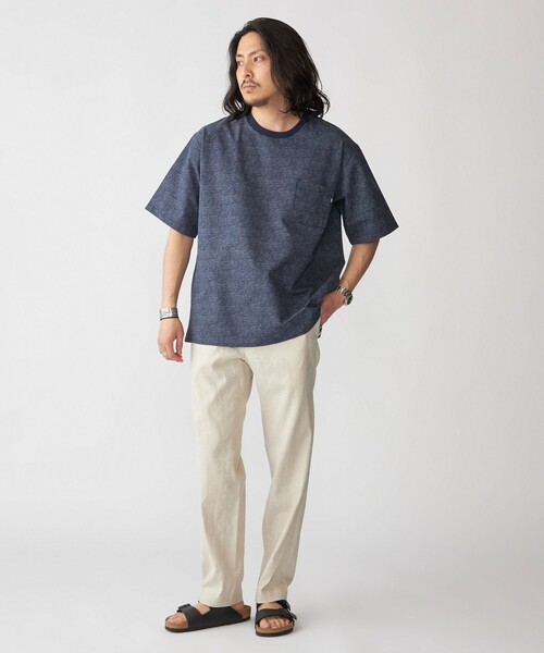 【SHIPS】トップス 接触冷感 カットソー 大人ブラウン 2way SHIPS（シップス）の「〈接触冷感〉ポンチ ノースリーブ プル