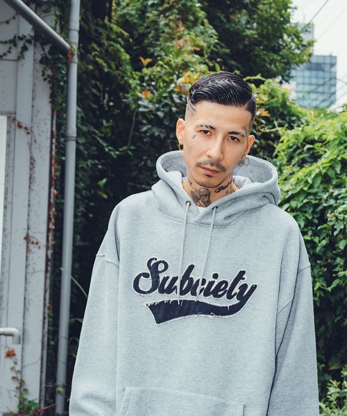 Subciety（サブサエティ） パーカー FRINGE GLORIOUS PARKA メンズ