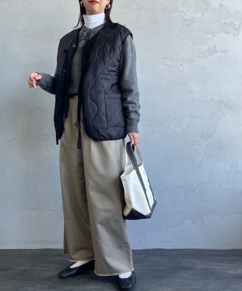 MILITARY ベスト ジレ 「MILITARY/ミリタリー」 別注 フロント