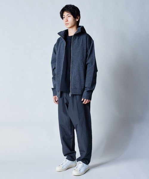 【新品未使用】レザレクションネイビーパーカー rehacer（レアセル） パーカー : Tech Flex Zip Hoodie / テック