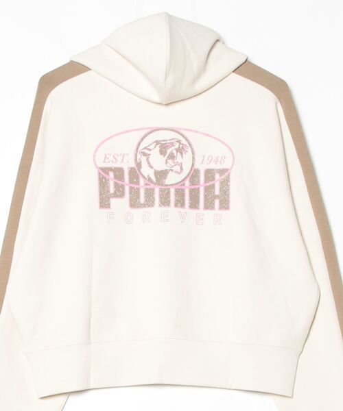 パーカー プーマ PUMA CORE HERITAGE MX フーディ-_ レディース PUMA パーカー プーマ CORE HERITAGE MX フーディ-_ レディース